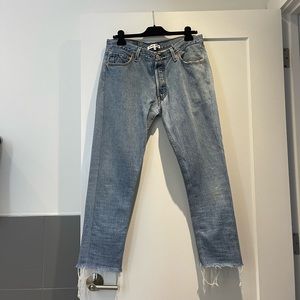 RE/DONE X Levi’s Straight Leg Jean